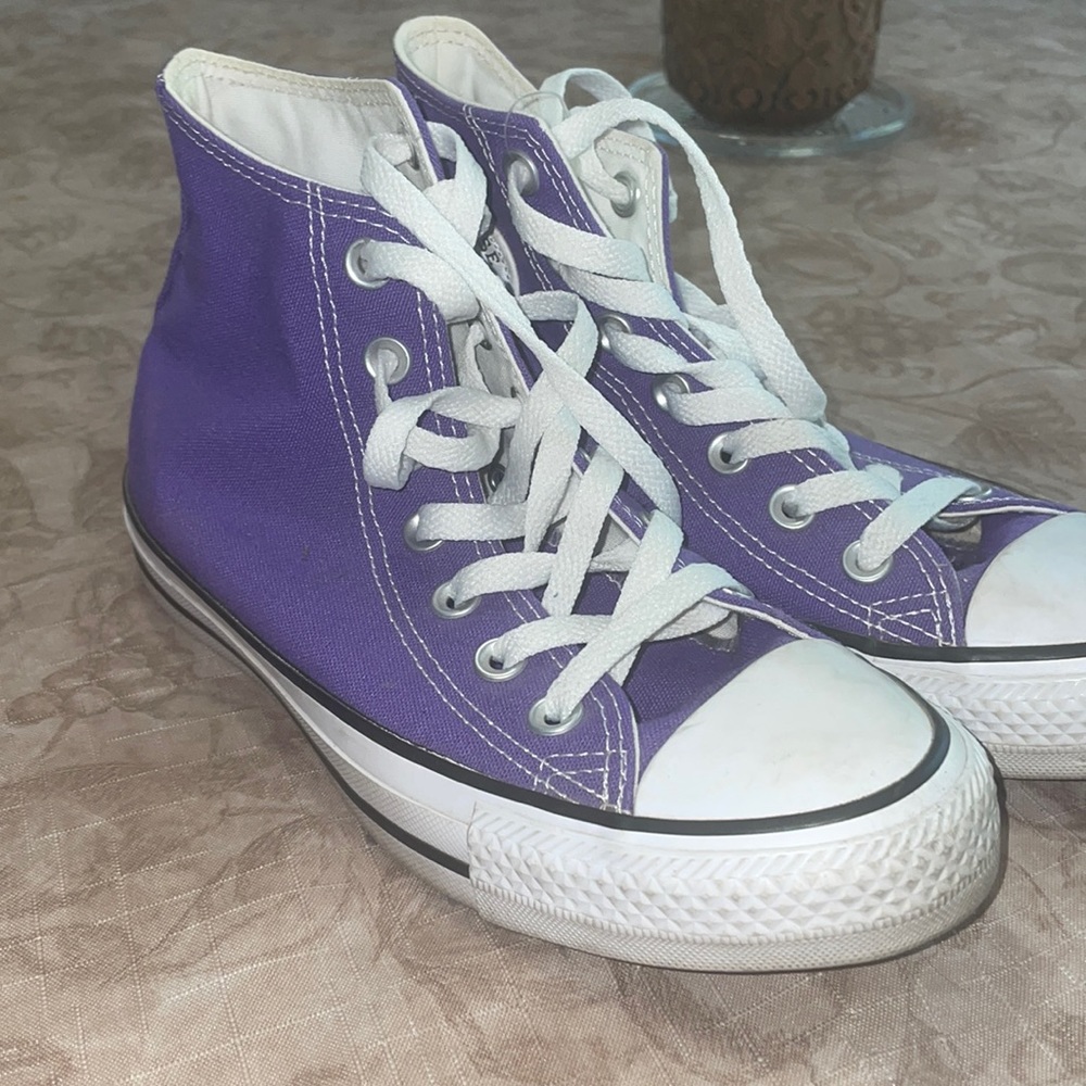 Purple converse